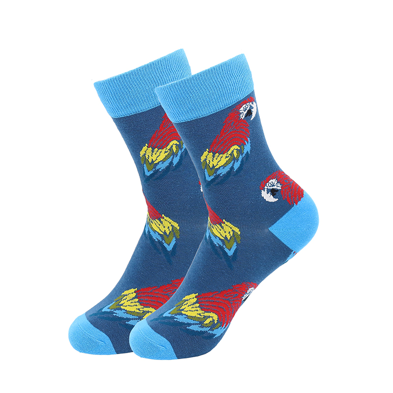 ジャカードウィメンズミッドカーフソックス