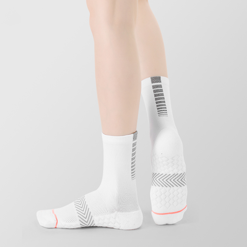 アウトドアサイクリング 甲メッシュメッシュ 速乾性コンプレッションソックス